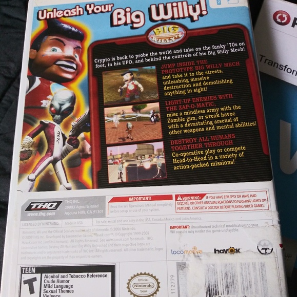 ***2/$12*** Wii Games(2) - Picture 2 of 2